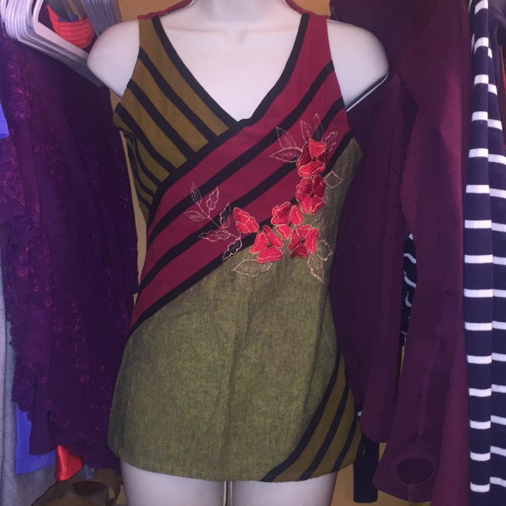 Hand Sewn Patchwork Top